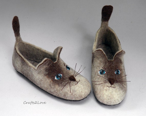 cat slippers for adults
