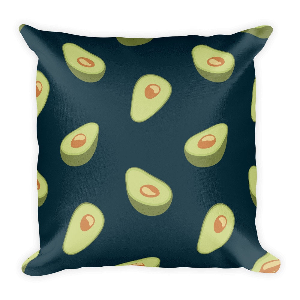 Avocado Pillow Free shipping Avocado gift food pillow Etsy
