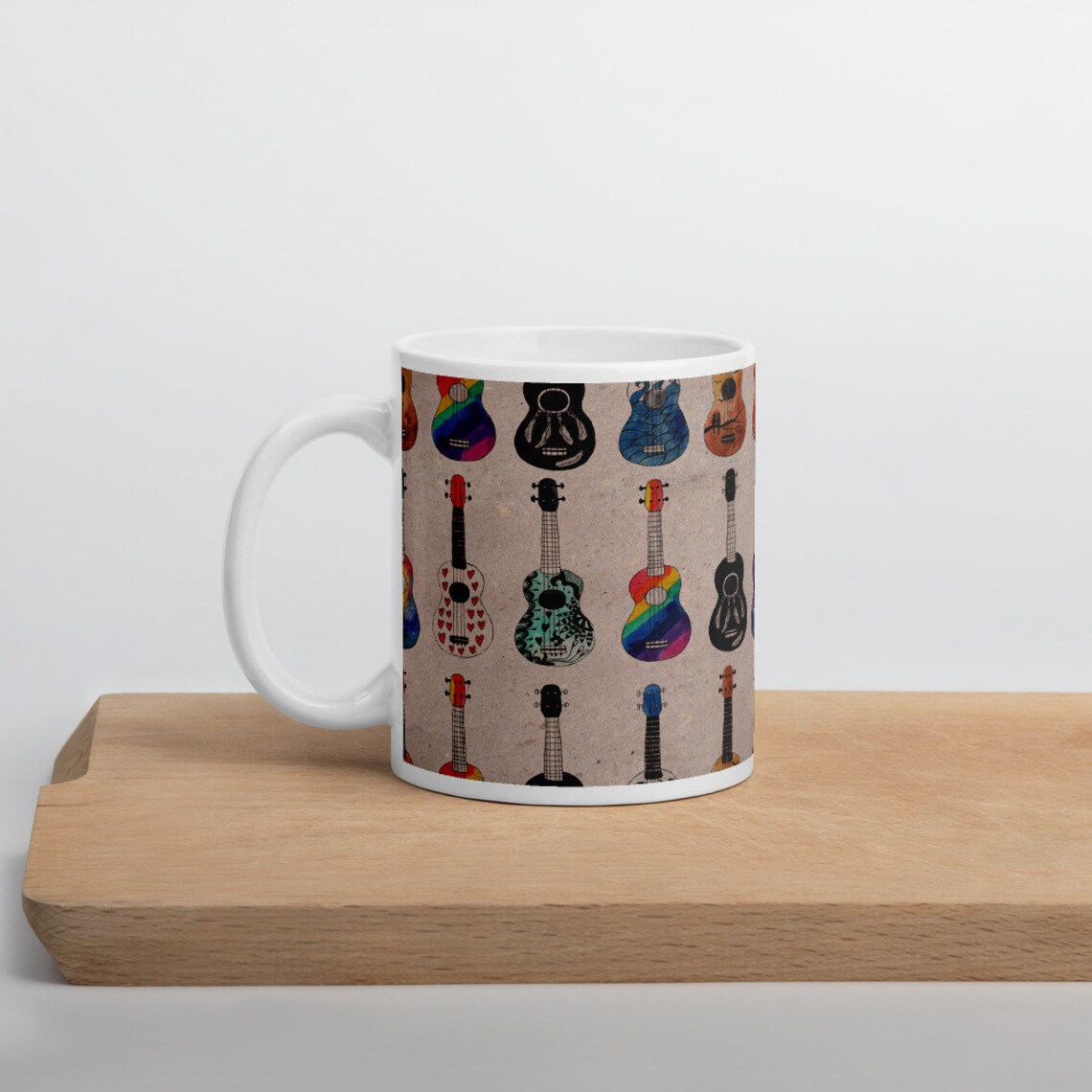 Ukulele gift Ukulele coffee mug Free shipping Etsy