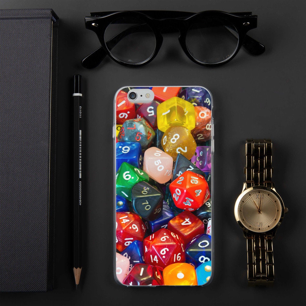 Polyhedral Dice iPhone Case Dungeons and Dragons Dice iPhone Etsy