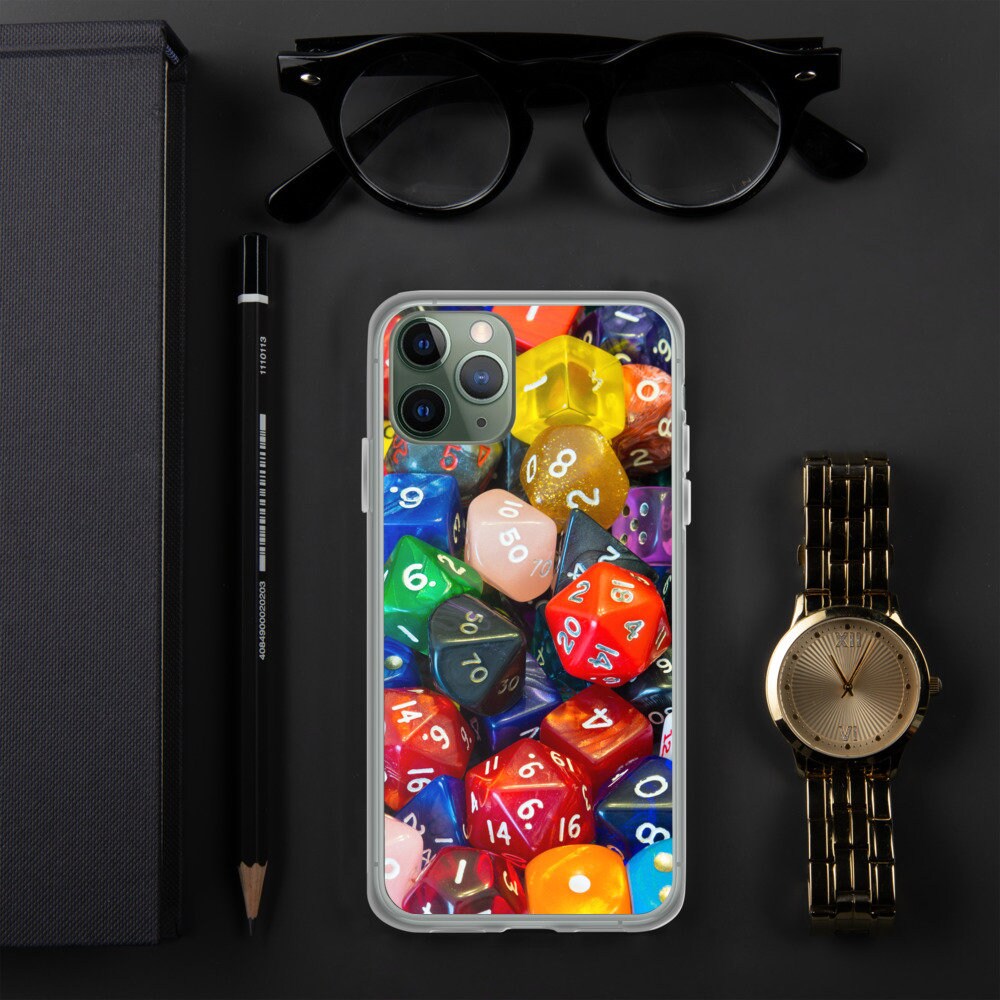 Polyhedral Dice iPhone Case Dungeons and Dragons Dice iPhone Etsy