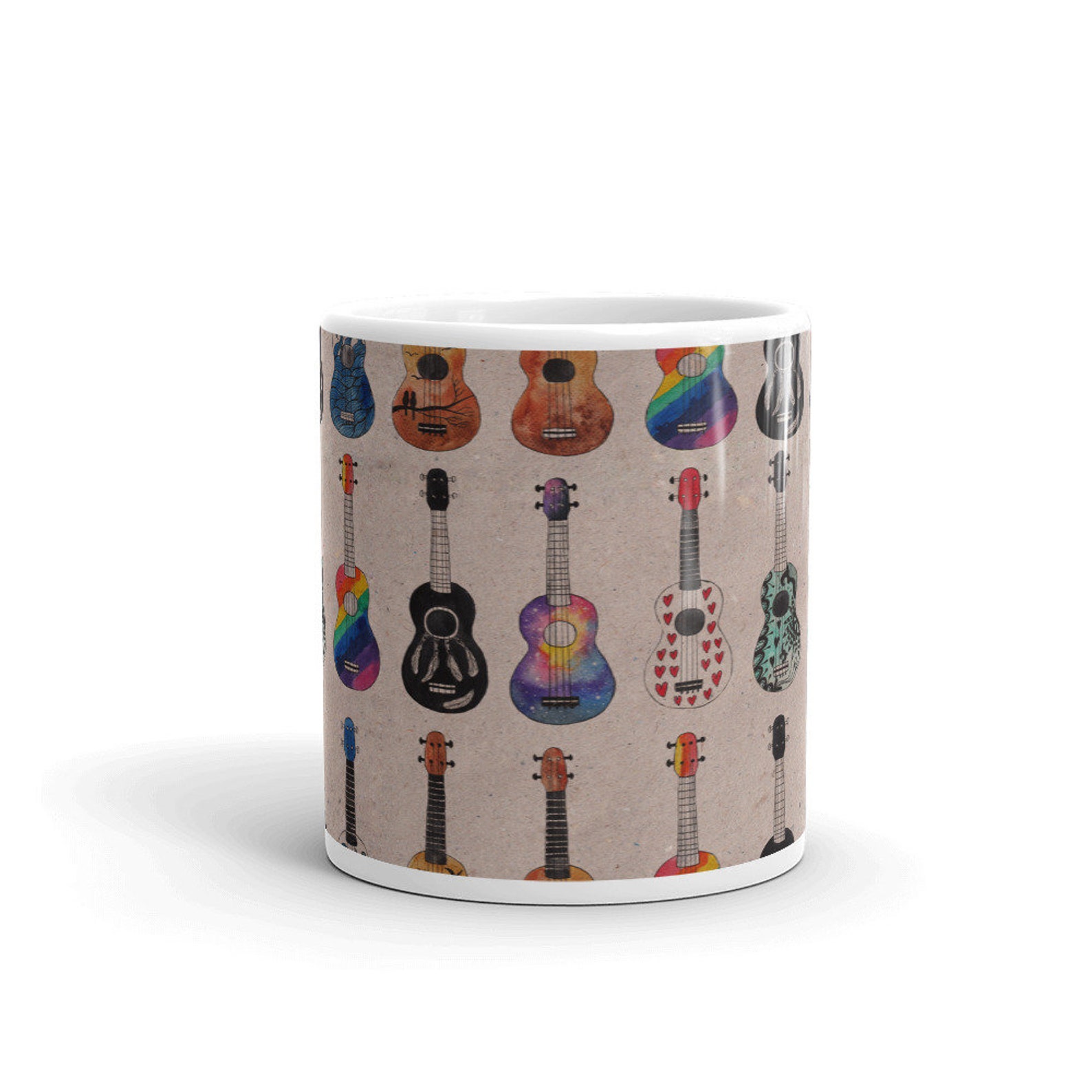 Ukulele gift Ukulele coffee mug Free shipping Etsy