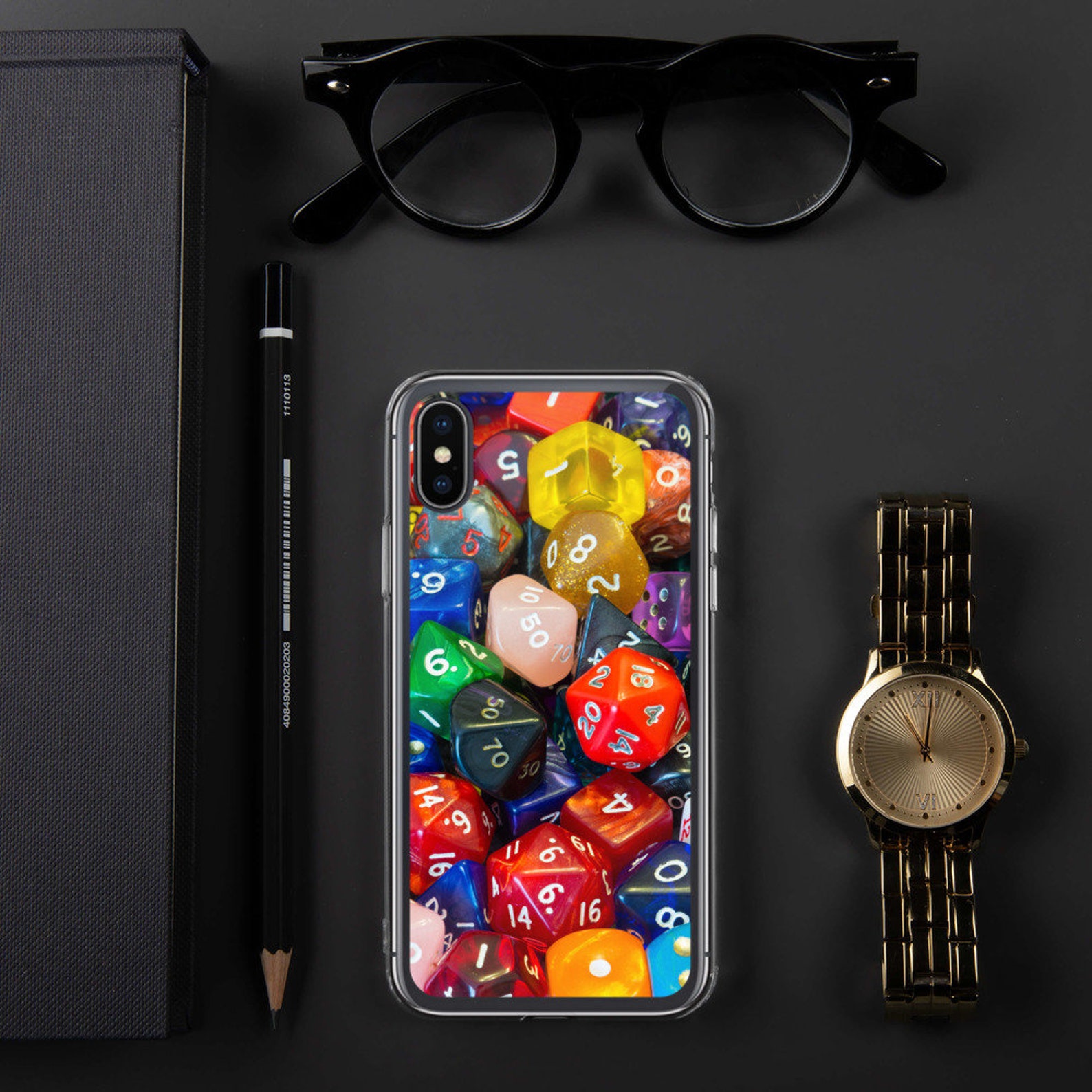 Polyhedral Dice iPhone Case Dungeons and Dragons Dice iPhone Etsy