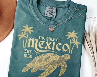 Comfort Colors Golf van Mexico-shirt: Stay Salty Resist-shirt