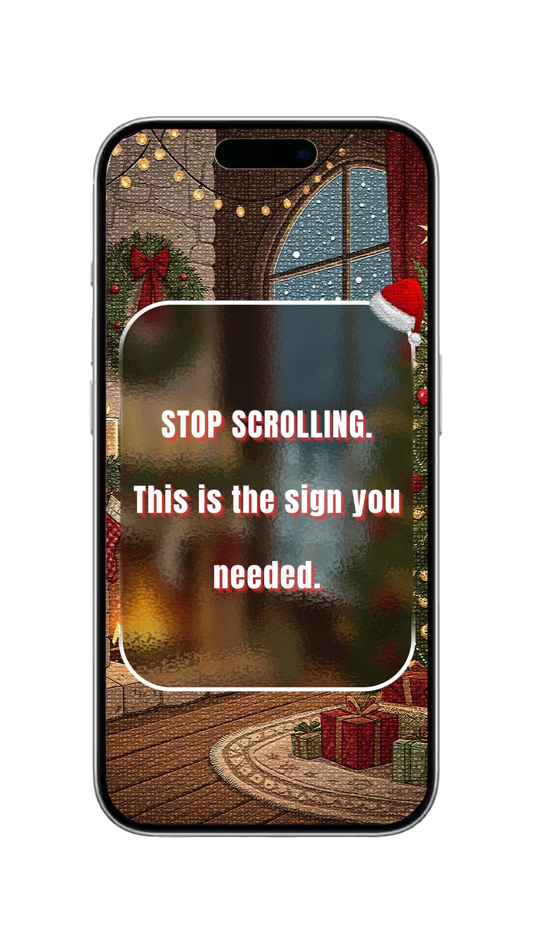 Tiktok Hook Template Christmas Template Editable PDF Social Media