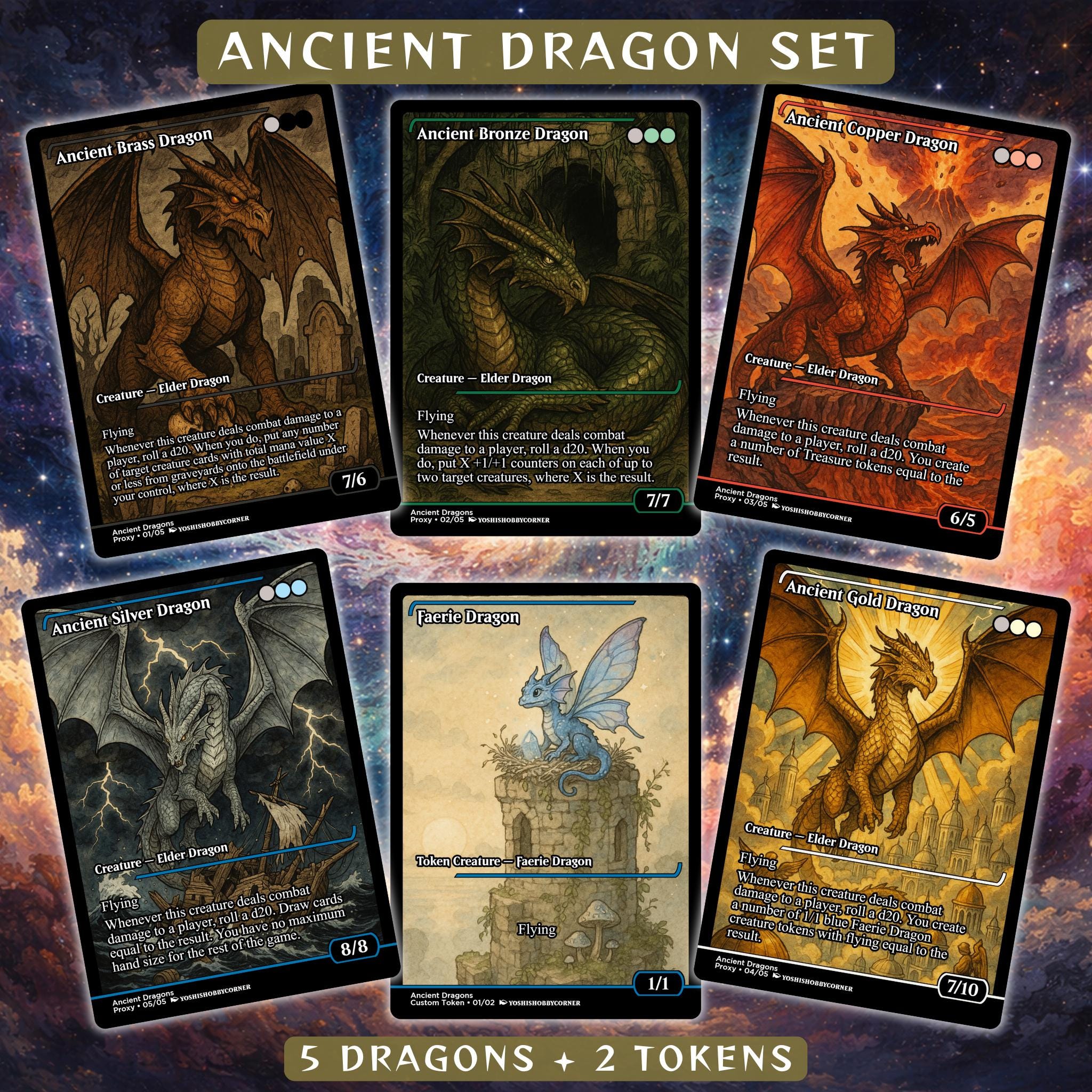 Ancient Dragon Mtg - Etsy