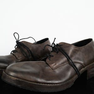 Veg-tanned horse derby shoes d-h2s-vh-01