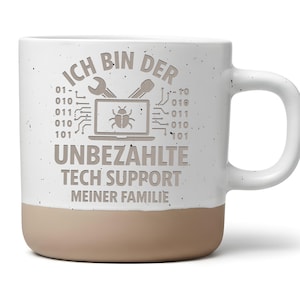 IT Tech Support Tasse Lustiges Geschenk für Informatiker Kaffeetasse Familie Programmierer Becher Computer Nerd Geek Spruch