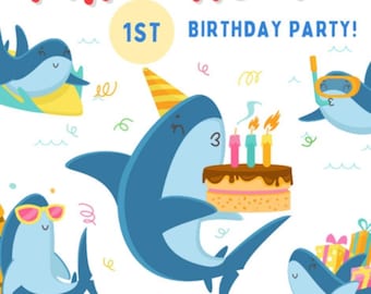 Custom Party Invitation | Modern Editable Design | Personalized Digital File