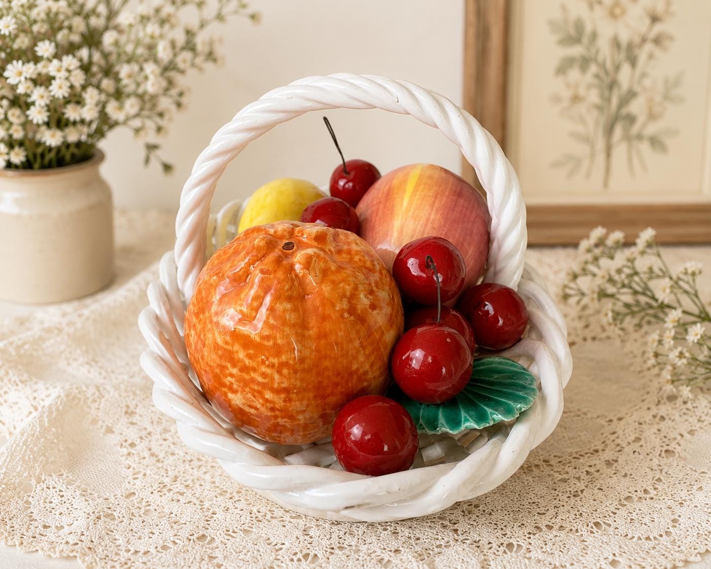 Capodimonte fruit - Etsy 日本
