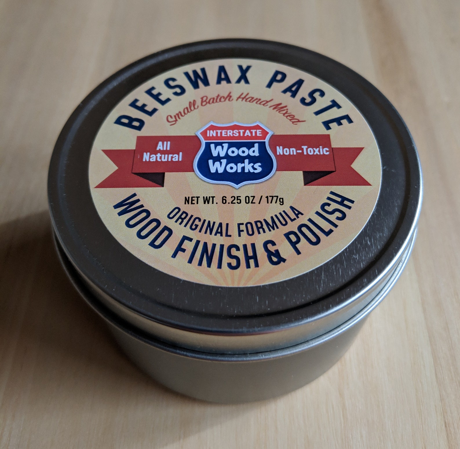 Beeswax and Oil Wood Finish Interstate Woodworks Beeswax Paste Etsy