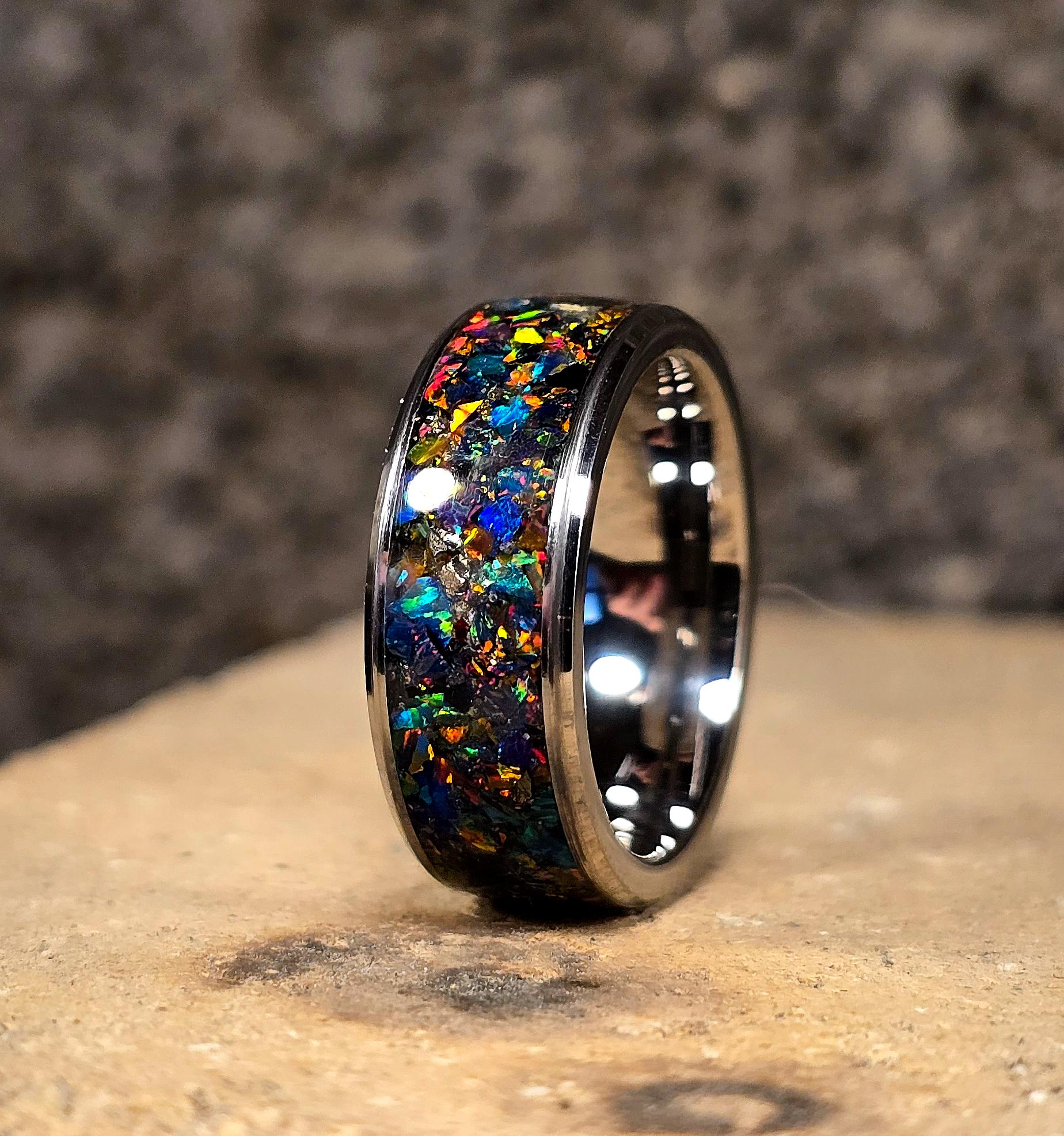 Galaxy Signet Ring - Etsy