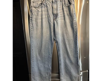 Vintage Wrangler Jeans Mens 38X30 Blue Loose Straight Baggy Skater Relaxed Y2K