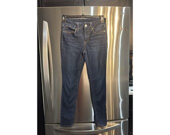 Seven7 Women's Skinny Jeans Dark Wash Stretch Denim SZ 4