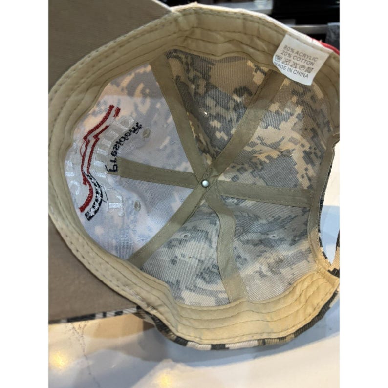 Trump Camo 2020 Keep America Great Baseball Cap Trucker Hat Hook and Loop Back image 2