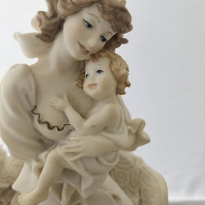 Giuseppe Armani Mother a d Child Sculpture.  Made in Florence.