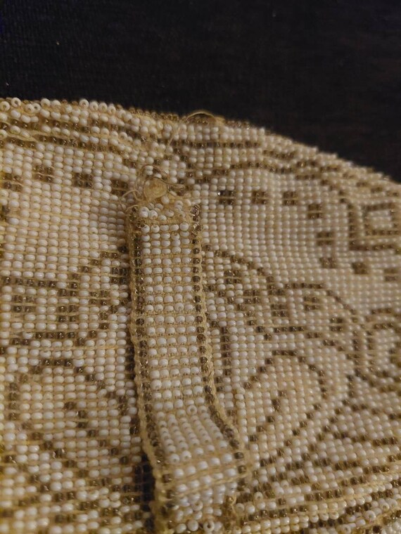 Vintage Czech Beaded Clutch Purse - image 4