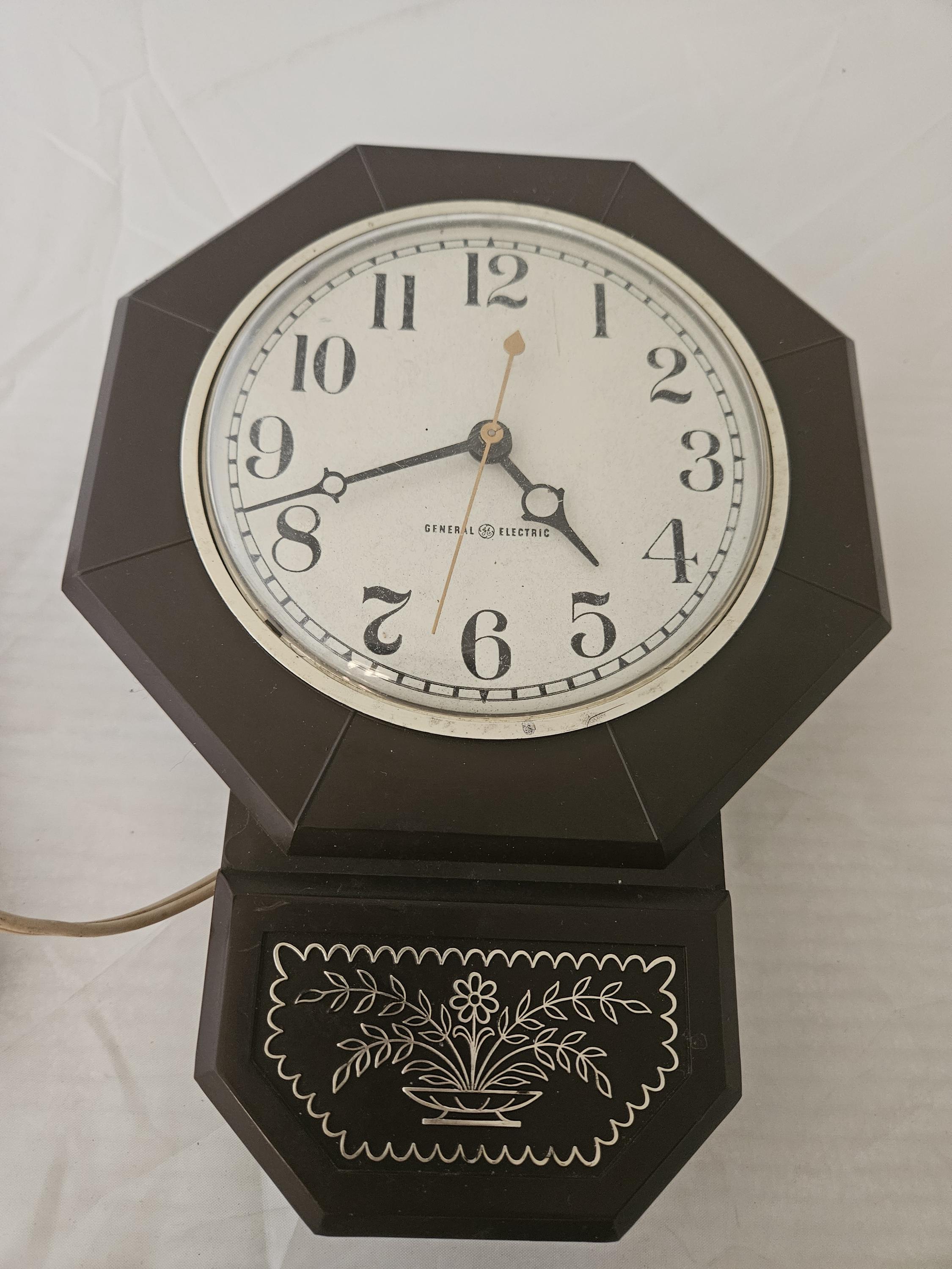 Vintage General Electric Model 2128A Wall Clock - Etsy