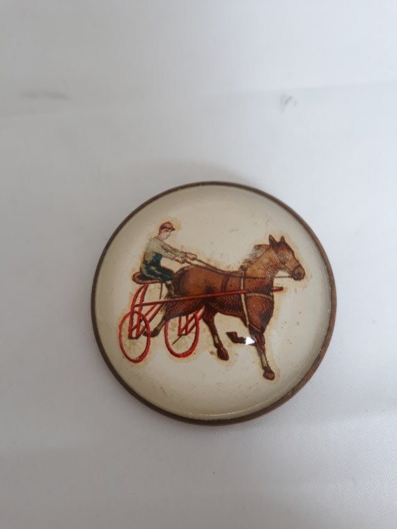 Vintage Equestrian Pin - image 3
