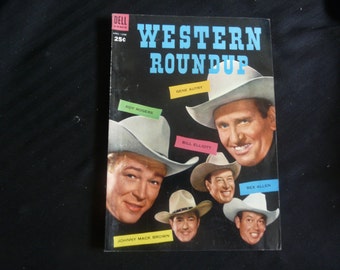 Western Roundup Comic Book, No 6, April-June 1954