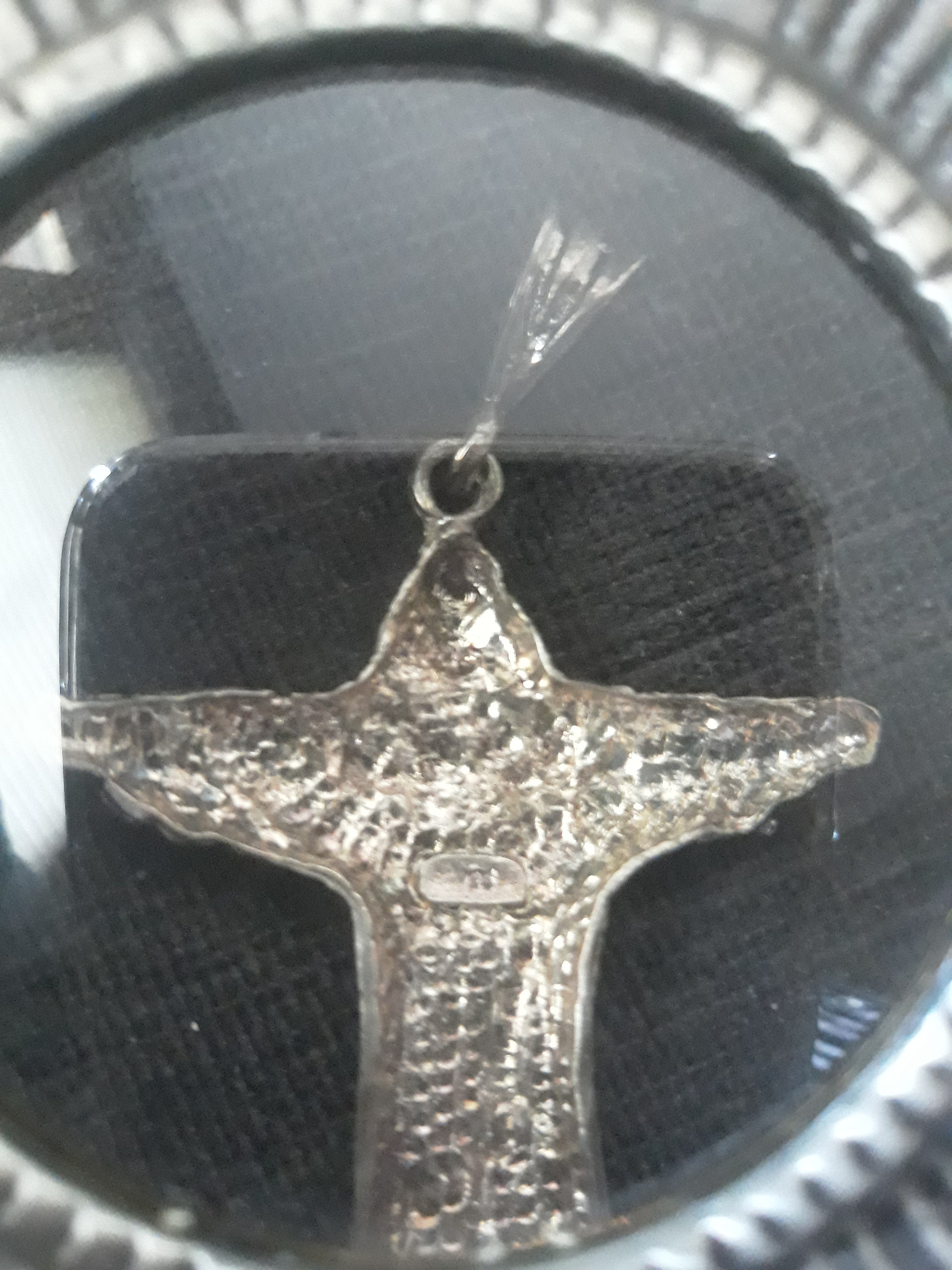 925 Sterling Silver Jesus Pendant - image 2