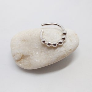 Ares Basic ear cuff, sterling silver