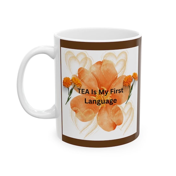 Cute Mug - Adorable Coffee Cup, Sweet Tea Mug, Charming Drinkware, Lovely Gift Idea, Pretty Ceramic Mug