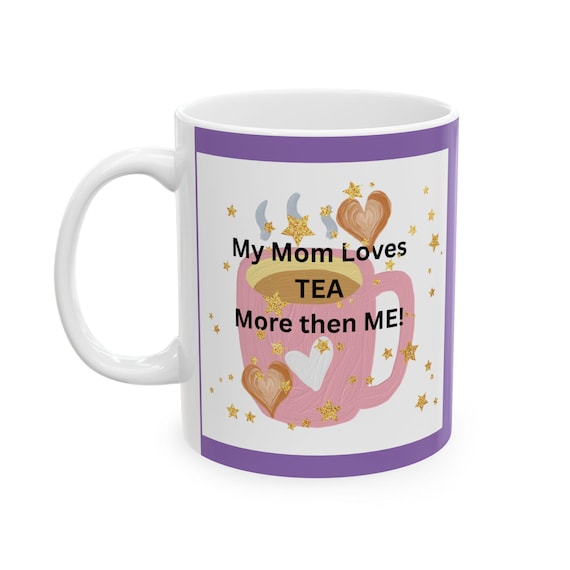 Unicorn Ceramic Mug: Fun Mom Tea & Coffee Gift