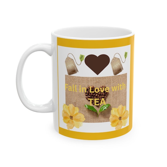 Fall Harvest Ceramic Mug | Autumn Decor, Seasonal Gift, Coffee Lover, Cozy Home, Floral Design