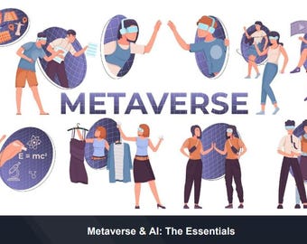 Metaverse en AI: de essentie + oefen Unity 3D | Gids NL/FR