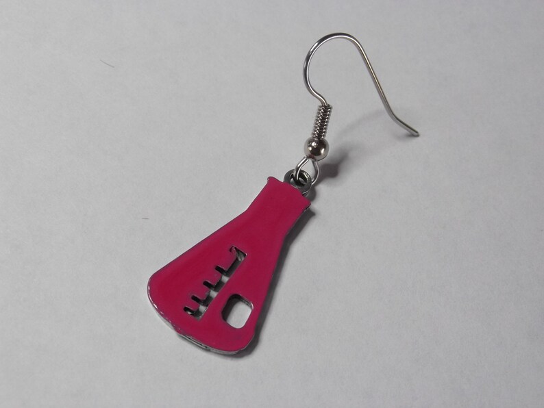 Geekery Chemistry Flask Earrings Beaker Etsy