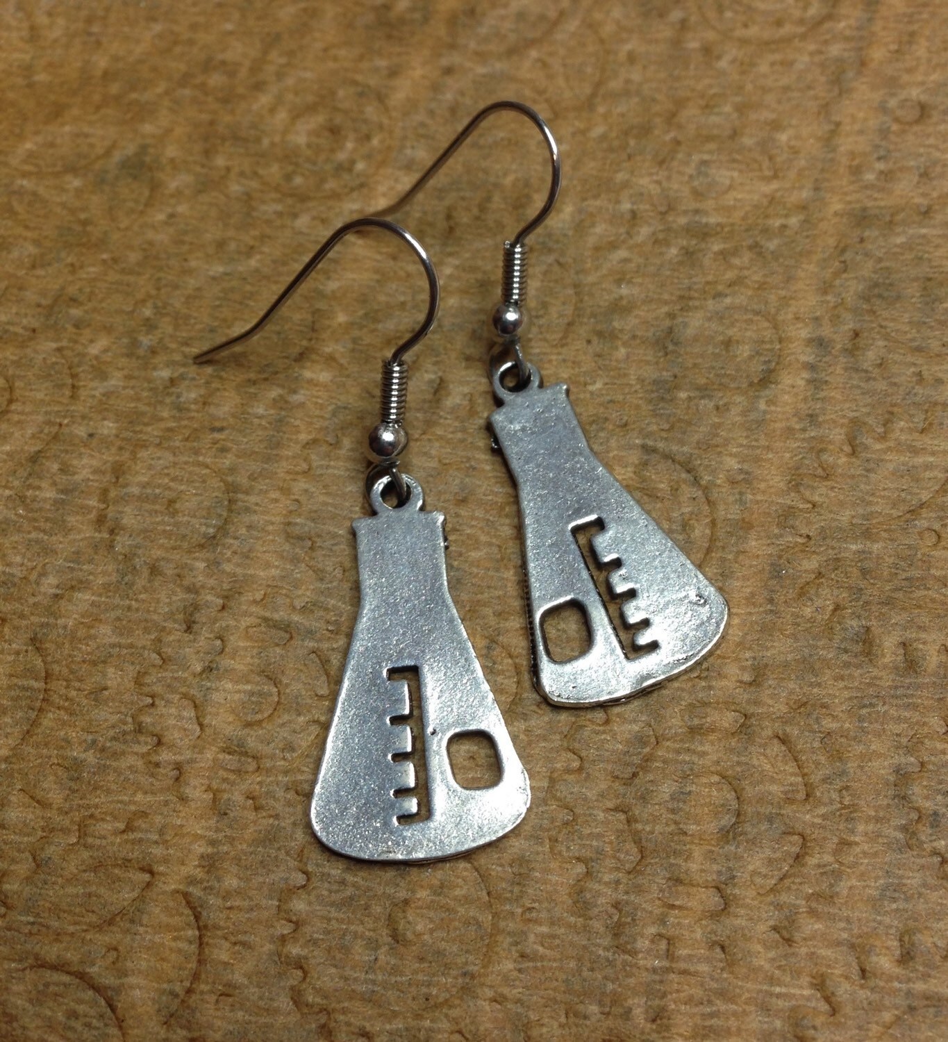 Erlenmeyer Earrings, Chemistry Earrings, Science Jewelry, Chemistry F…