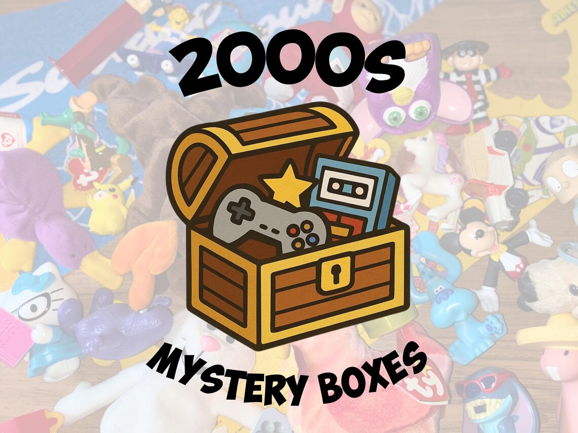 90s / 2000s Mystery Toy Box - Etsy