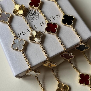Van cleef & arpels mother of pearl bracelet - Etsy 日本
