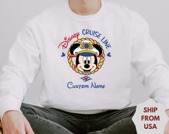 Personalized Disney Cruise Line 2026 Shirt, Mickey & Friends Family Cruise Trip Tee, Let's Cruise, Disney Wish Dream Magic Wonder Fantasy