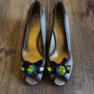 Miu Miu Crystal Heel - Etsy