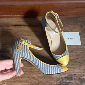 Vintage Chanel Shoes - Etsy