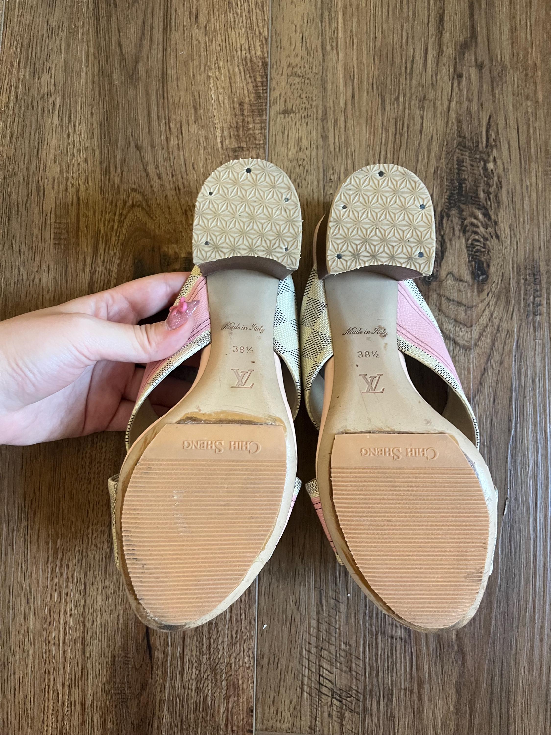 Louis Vuitton Monogram Canvas Mule Slides | Designer Sandals EU