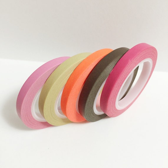 Rainbow 5 Roll Washi Tape Set by Just Mustard