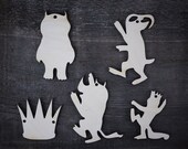 Nursery Decor 10 Where The Wild Things Are Characters Diy Wild