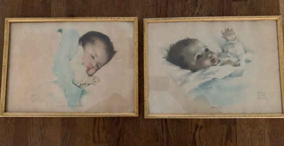 Bessie Pease Gutmann | American artist | paintings | babies | babyroom | Awakening | A little bit of heaven |