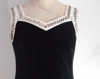 Vintage seventies maxi dress | black velvet dress | Vintage party dress | Black party dress | Seventies dress