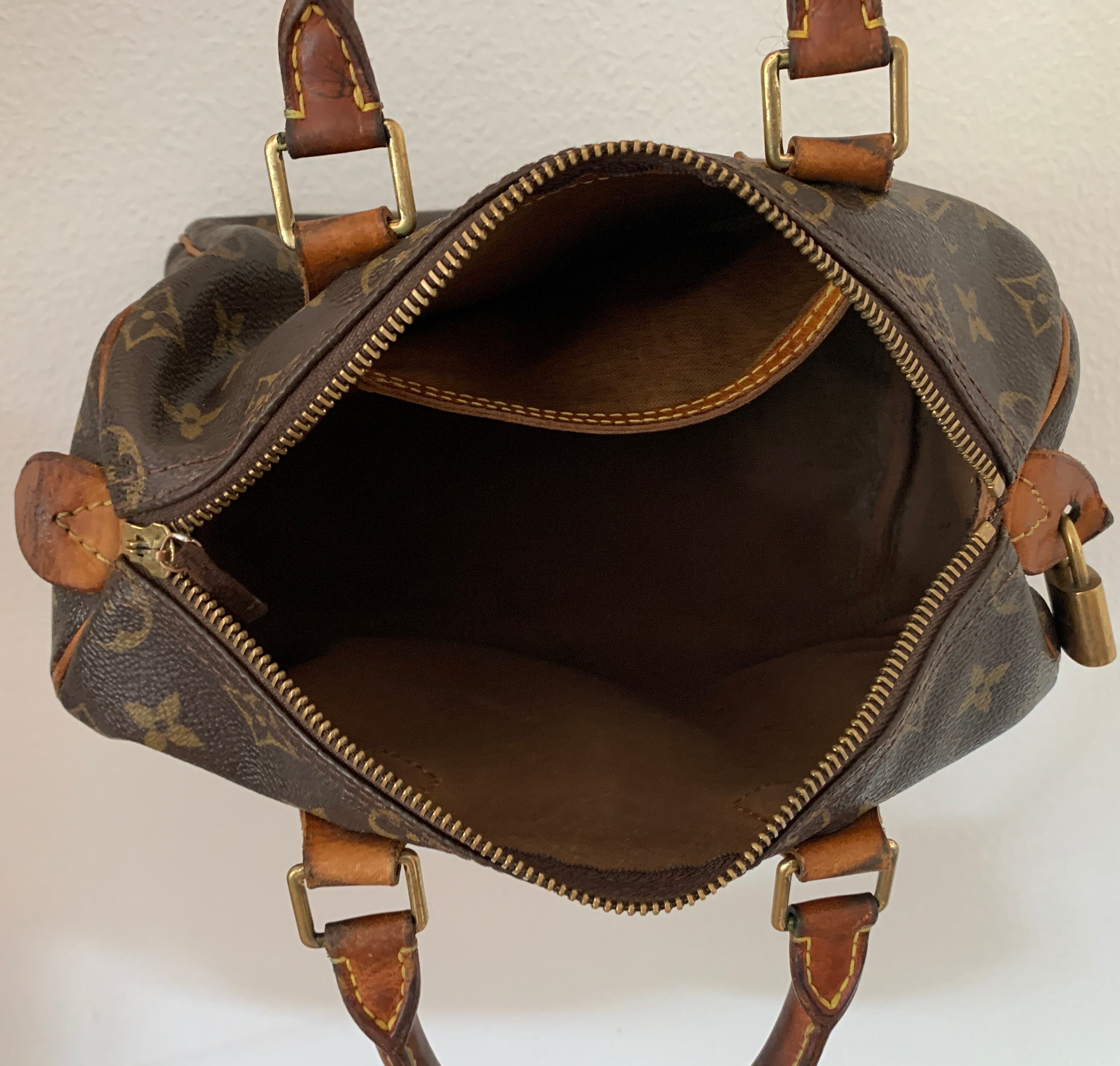 Vintage bag Louis Vuitton handbag designertas Speedy 25 LV 1988