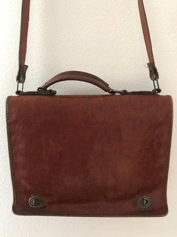 vintage book bag