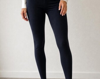 Vintage Luxury YSL Blue thick Tights – New (No Packaging), size L III