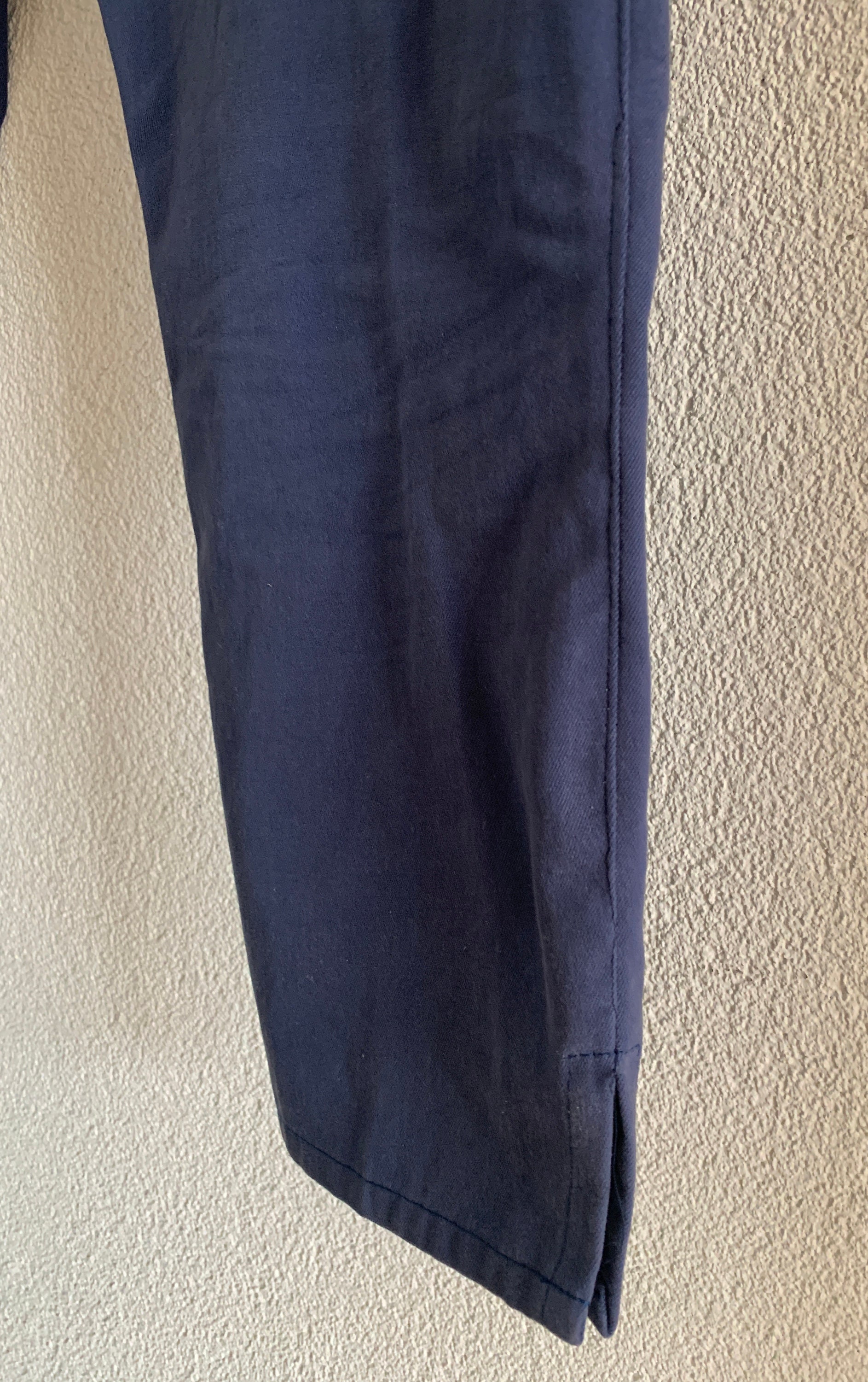 Vintage broek | Strenesse | Blue | high waist | cotton | small size ...