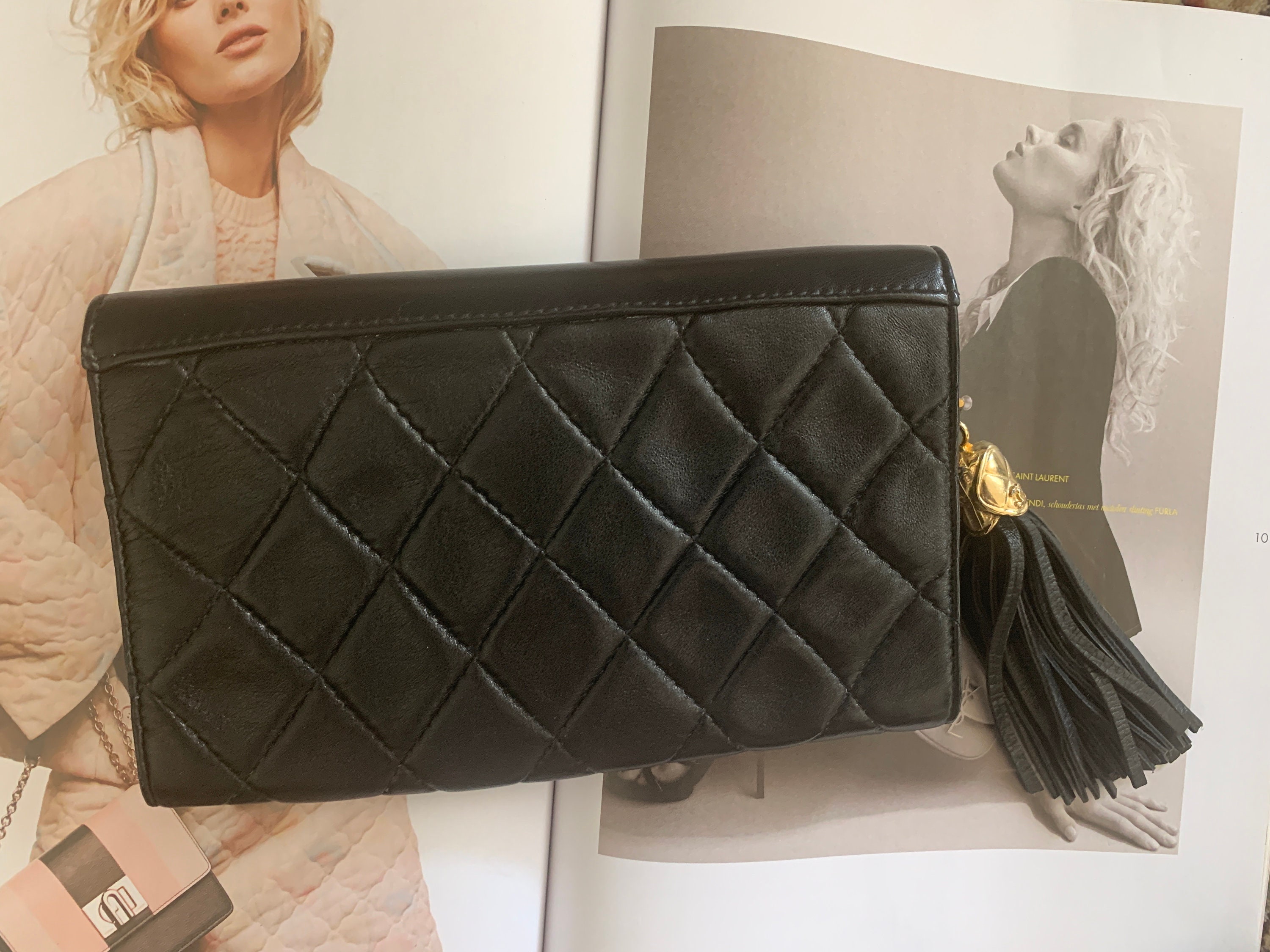 RESERVED till June 4th Vintage Chanel wallet, purse