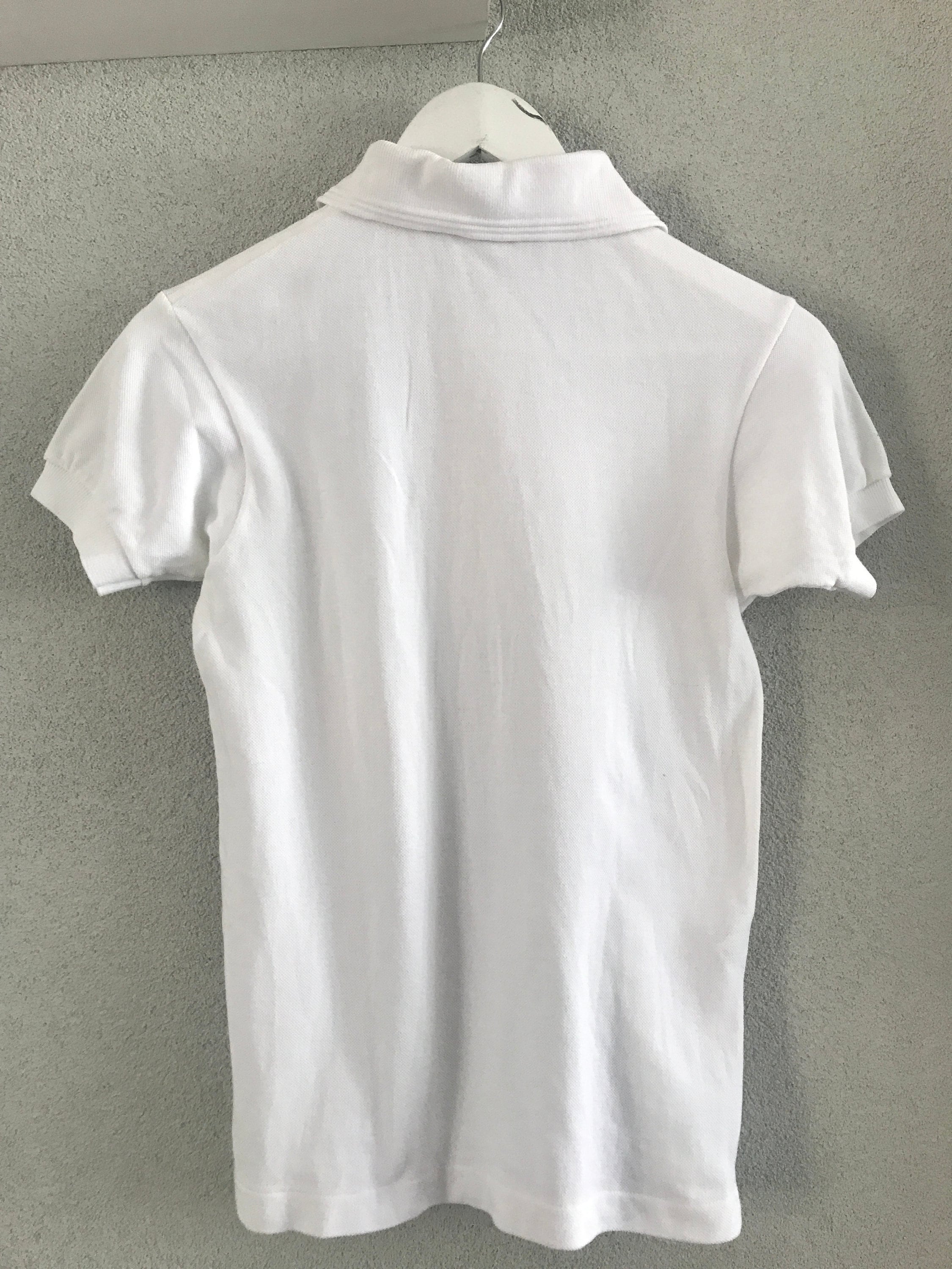 Vintage Chemise Lacoste polo shirt | White polo shirt | vintage white ...