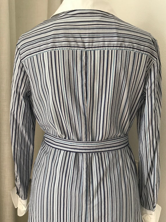 Vintage shirt dress | L'Espoir | striped | shirtd… - image 7
