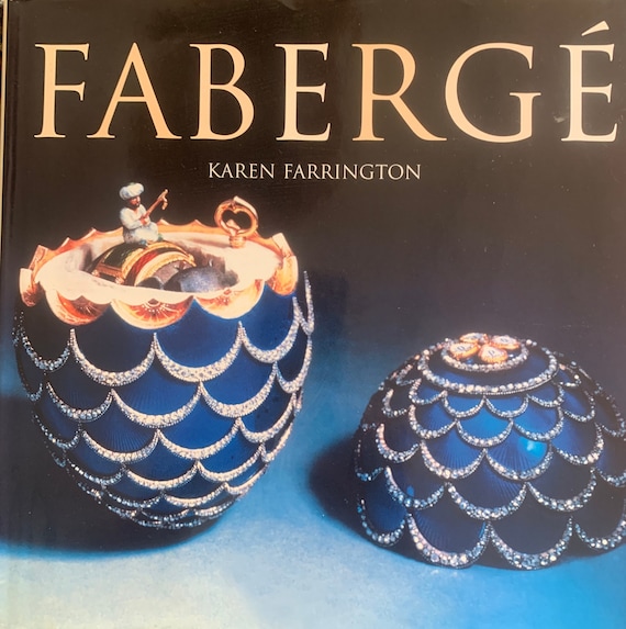 Fabergé | Karen Farrington | book | Russian | overview | eggs | stone carving | cigarette cases | jewelry | bell pushes | 1999